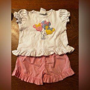 Stitchy fish Disney outfit 24m